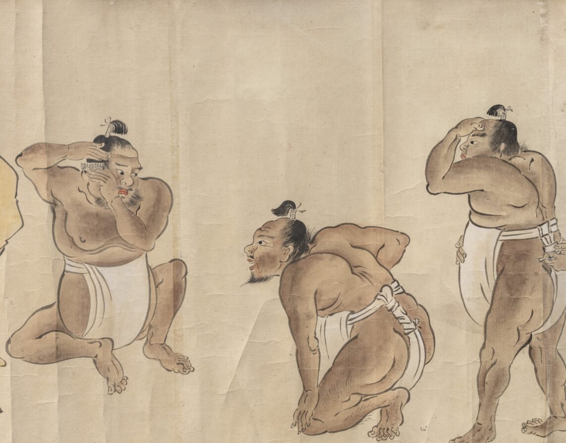 相撲絵巻模本 | 藤田美術館 | FUJITA MUSEUM藤田美術館 | FUJITA MUSEUM
