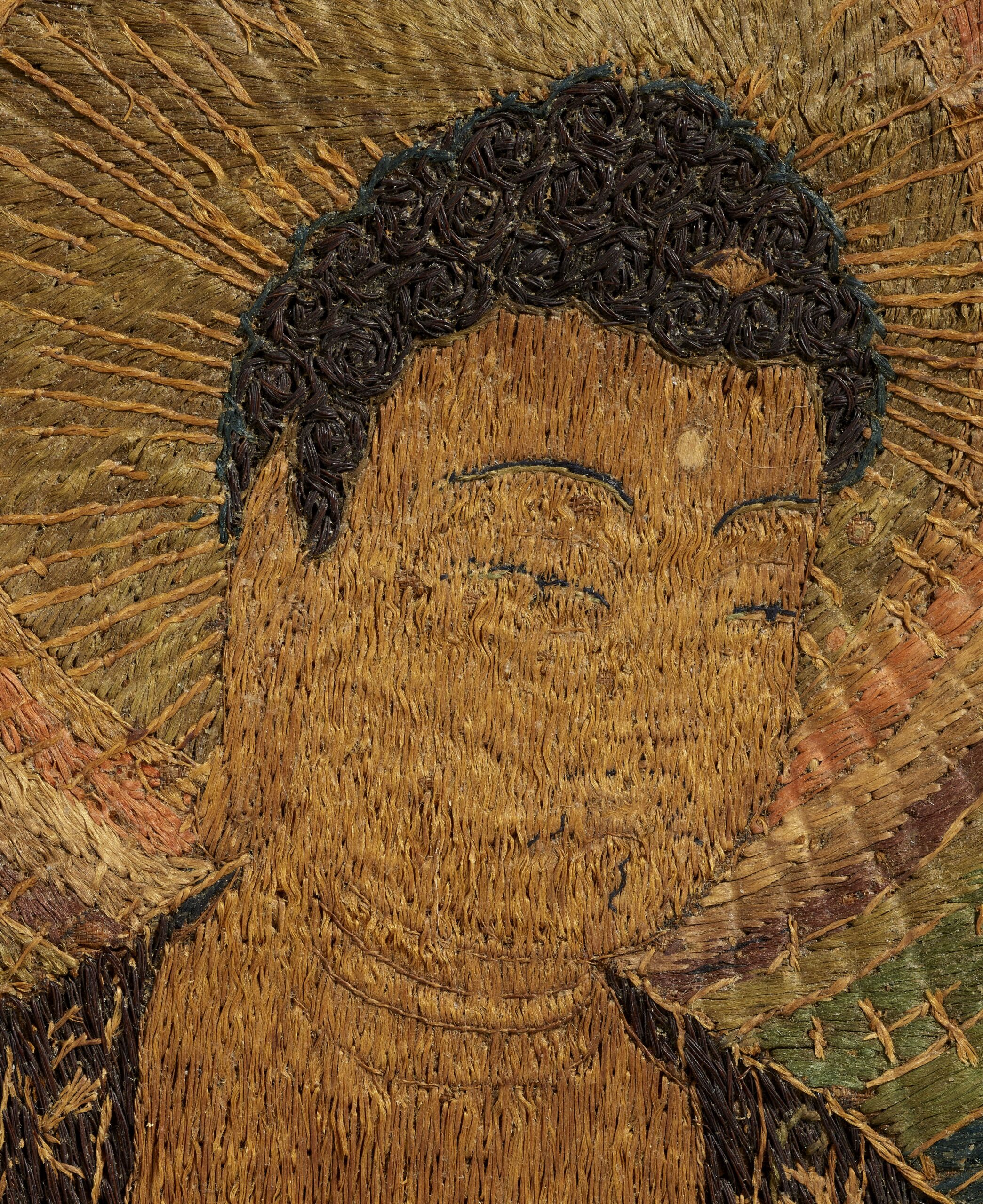 刺繍阿弥陀三尊来迎図 | 藤田美術館 | FUJITA MUSEUM藤田美術館